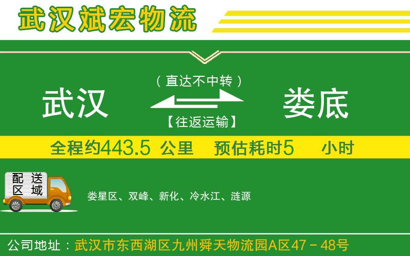 武漢到婁底物流公司