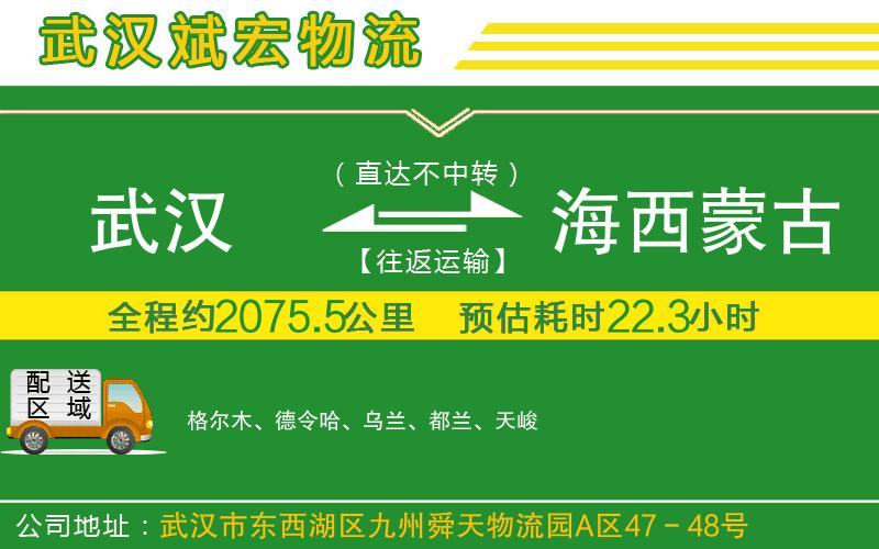 武漢到海西蒙古族藏族自治州貨運(yùn)公司
