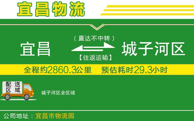 宜昌到城子河區(qū)物流公司