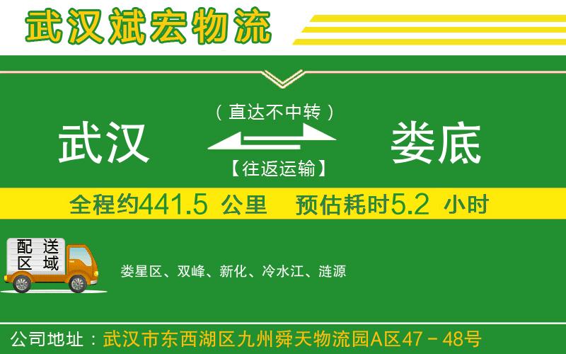 武漢到婁底貨運專線