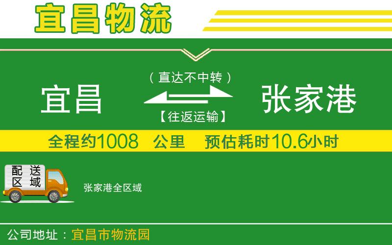 宜昌到張家港物流公司