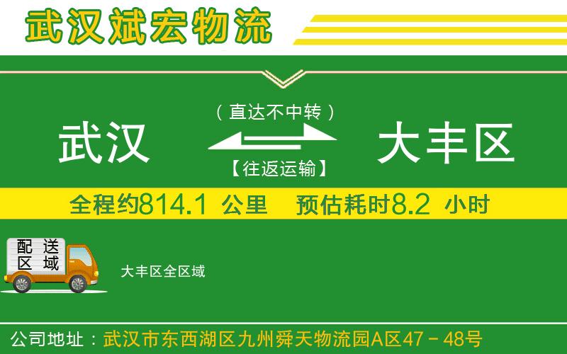 武漢到大豐區(qū)貨運公司