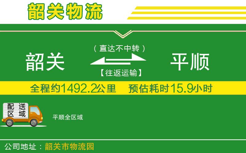 韶關(guān)到平順物流公司