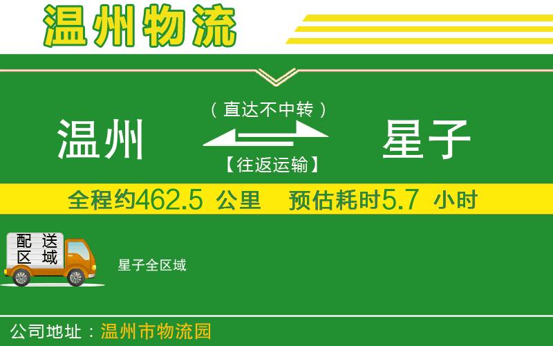 溫州到星子物流公司