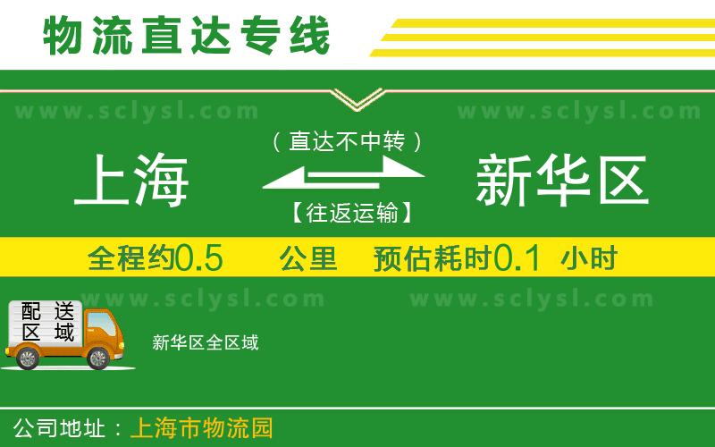上海到新華區(qū)物流專線