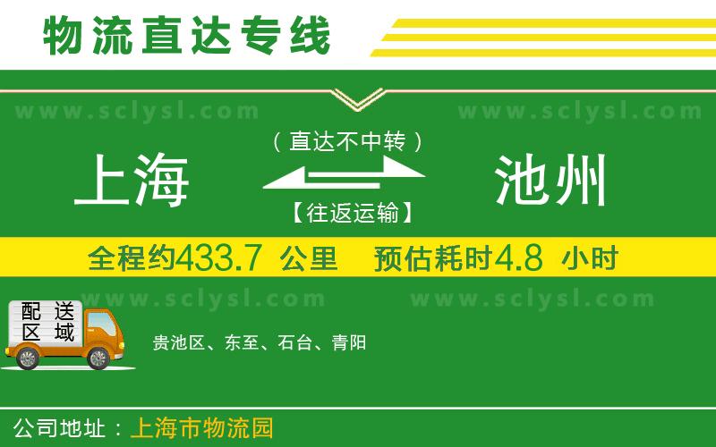上海到池州物流專(zhuān)線