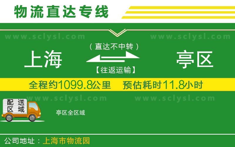 上海到猇亭區(qū)物流專線