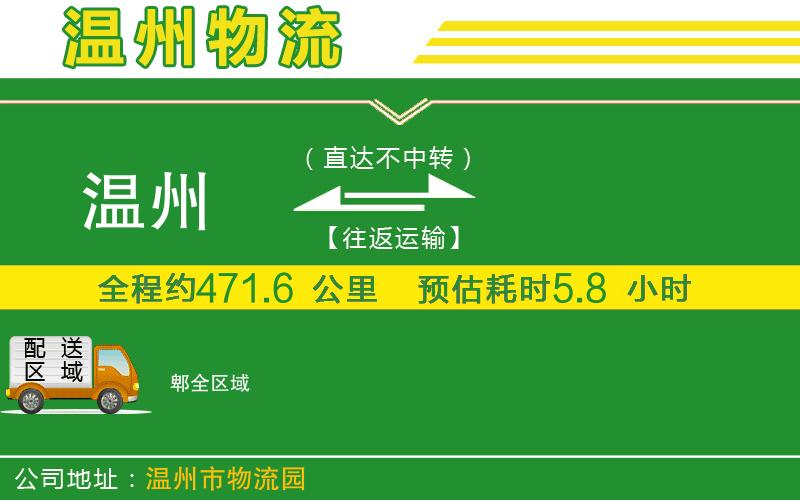 溫州到郫貨運(yùn)專線