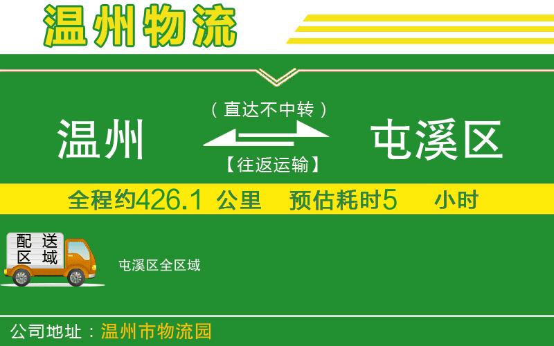 溫州到屯溪區(qū)物流